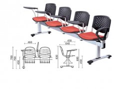 塑钢排椅LY-003